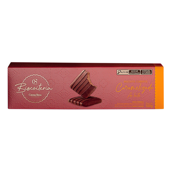 Biscoito Caramelizado ao Leite 100g